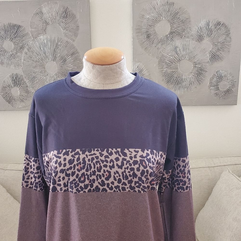 Pixie Lady Block Sweatshirt sz Med - Picture 4 of 11